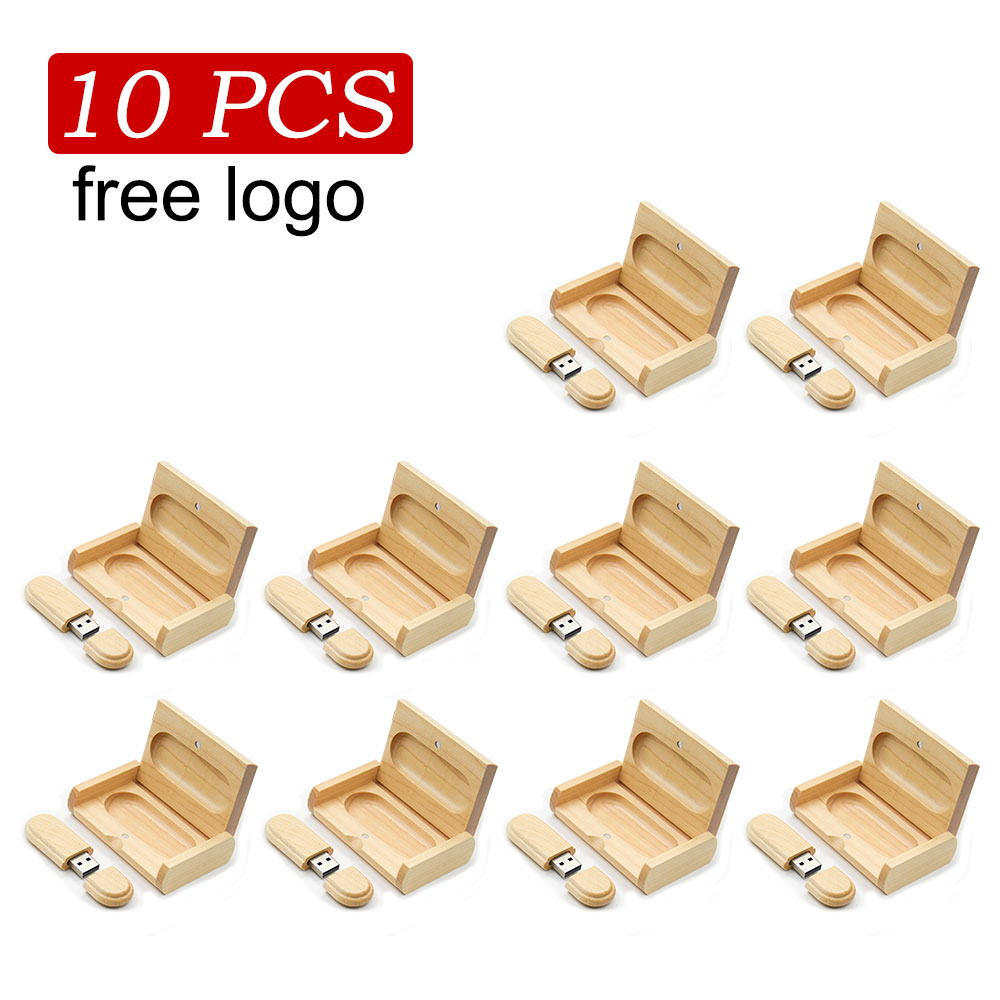 Photography Of Memories - 10PCS/Lot Maple Wood USB Drive Free
