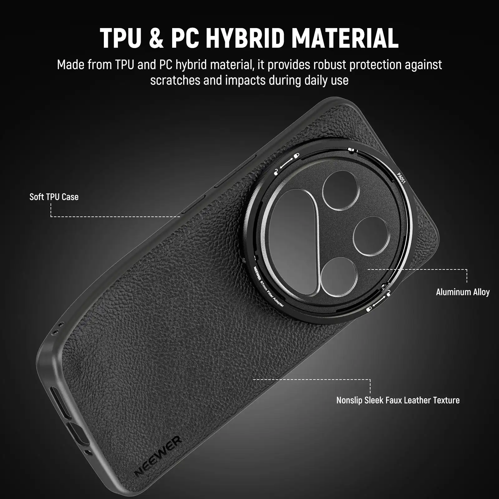 Photography Xiaomi 14 Ultra - NEEWER PA051 Professional Photography Phone Case