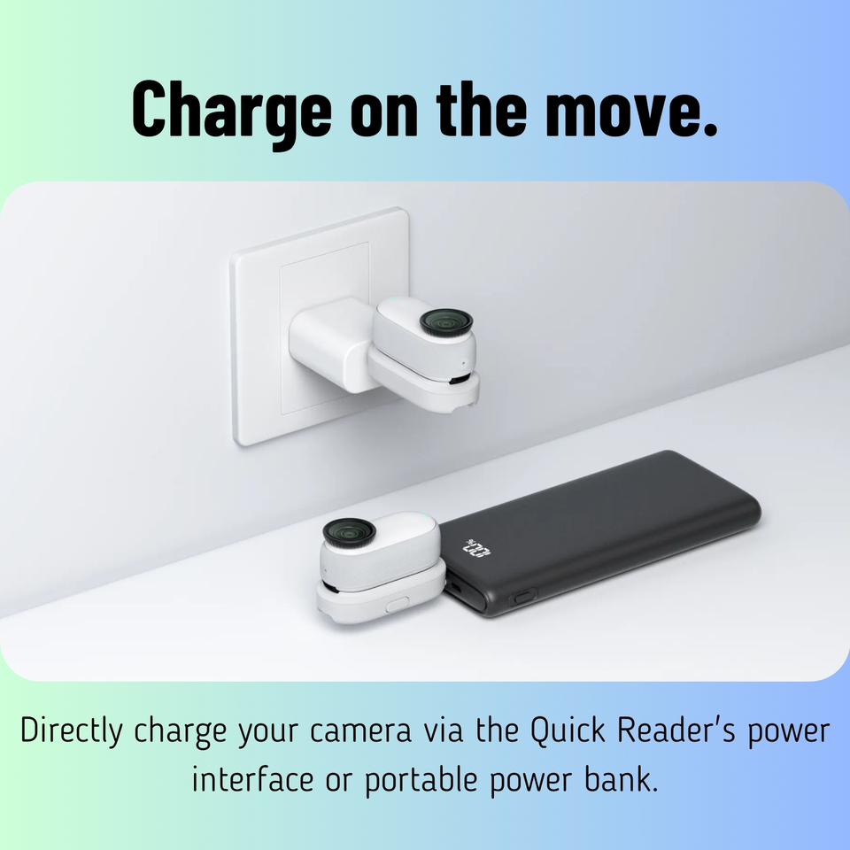Insta360 GO 3S Quick Reader SD - огляд і ціна Insta360 Camera Go 3
