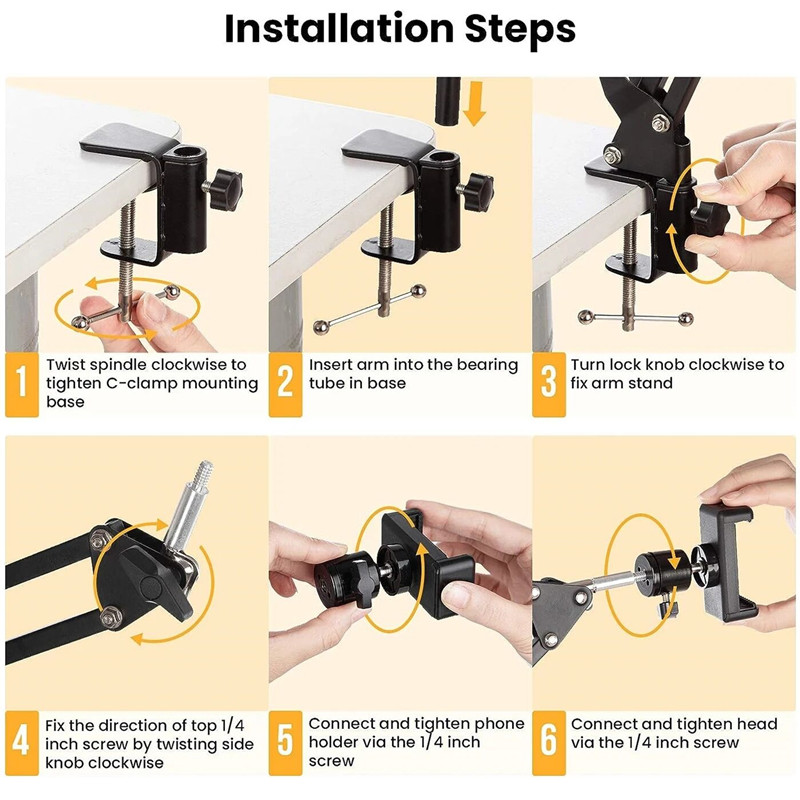Flexible Arm Tripod For Phone  - огляд і ціна Photography Online