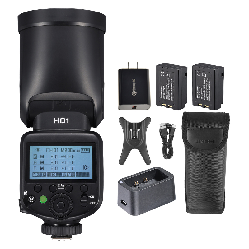 JINBEI HD-1Round-head HSS Spee - огляд і ціна Photography Hd