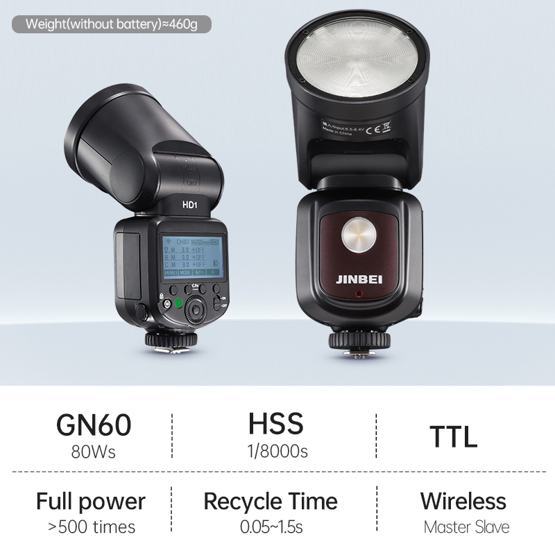 JINBEI HD-1Round-head HSS Spee - огляд і ціна Photography Hd