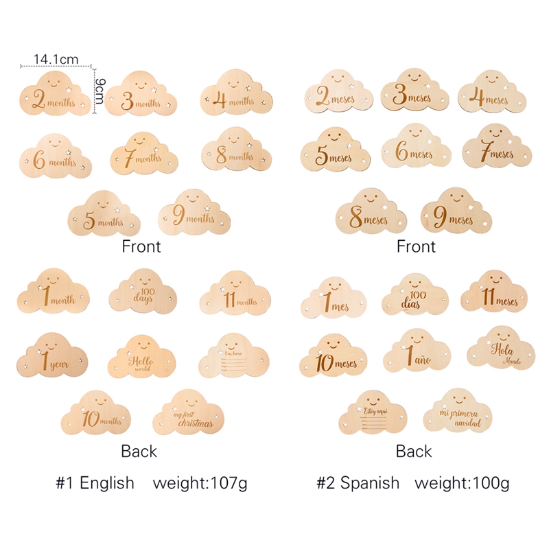 English&Spanish Wooden Baby Mi - огляд і ціна Photography Of Memories