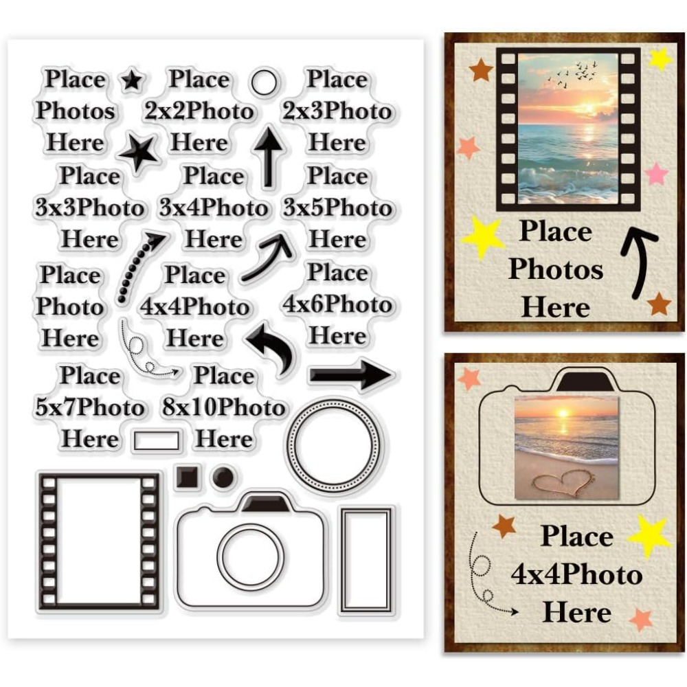 Place Photo Here Clear Stamp A - огляд і ціна Photography Definition