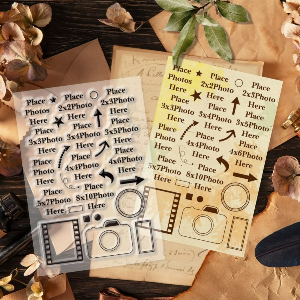 Place Photo Here Clear Stamp A - огляд і ціна Photography Definition