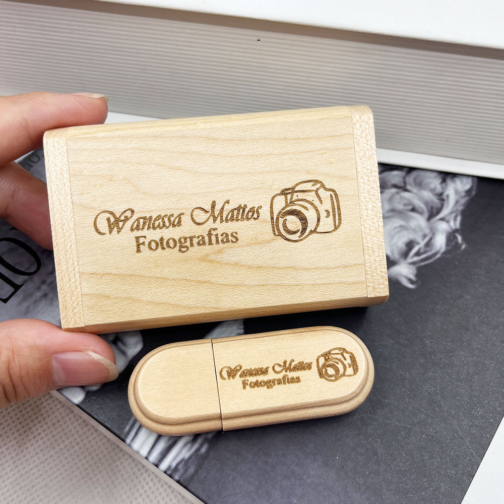 10PCS/Lot Maple Wood USB Drive - огляд і ціна Photography Of Memories