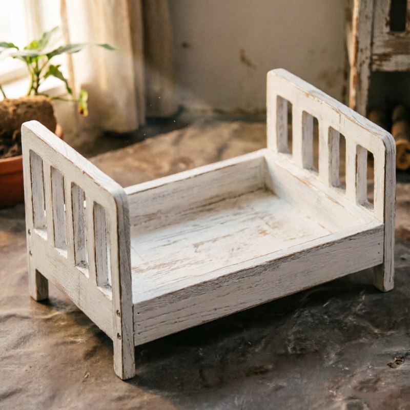 Infant Posing Sofa Retro Wood  - огляд і ціна Photography Of Memories