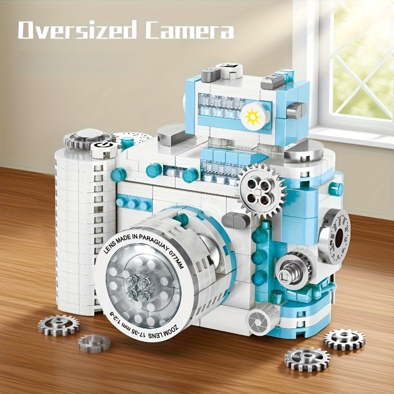 DIY Retro Building Block Camer - огляд і ціна Photography Simulator