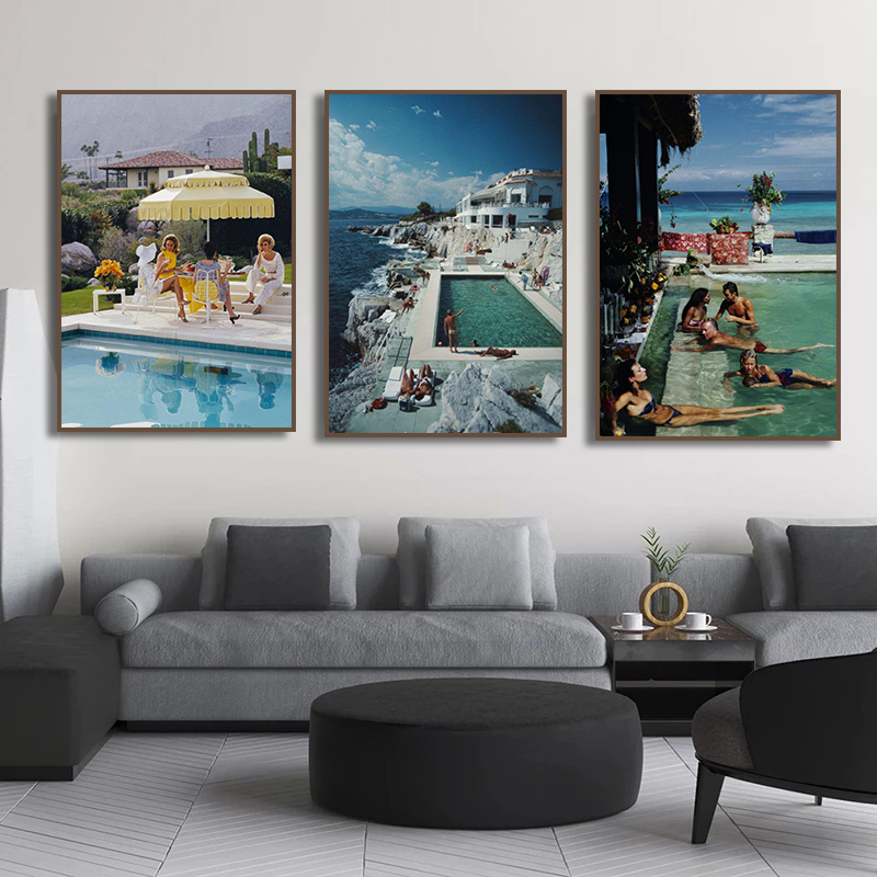 Slim Aarons Speedboat Landing  - огляд і ціна Photography Vintage