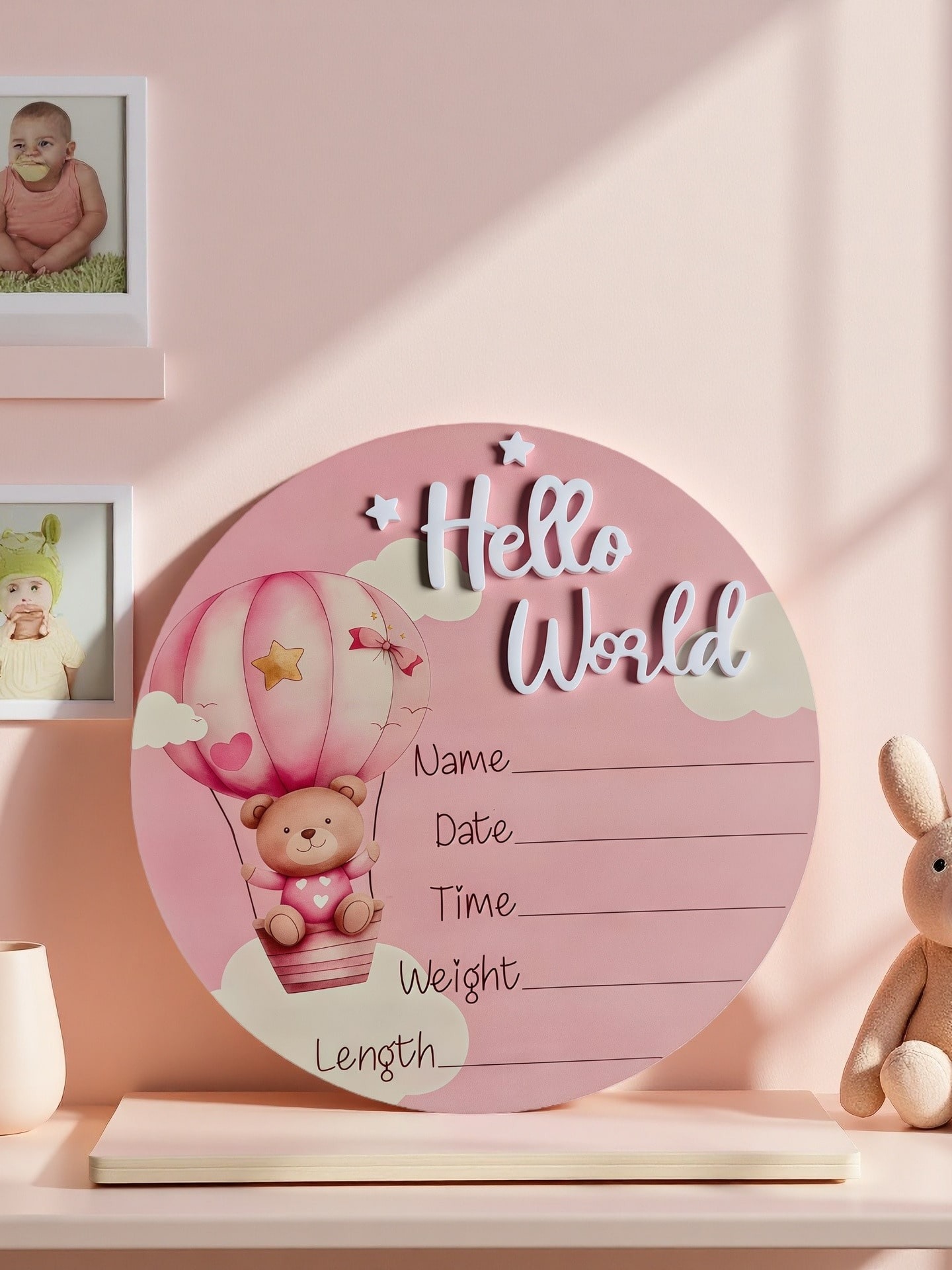 Baby Bear Hot Air Balloon Memo - огляд і ціна Photography Of Memories
