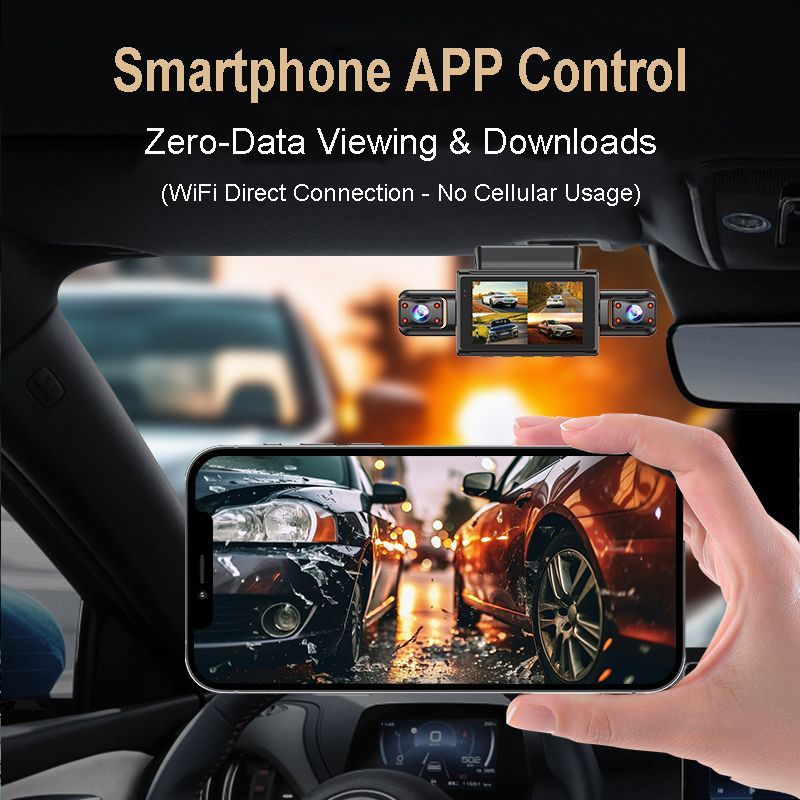 4K 4CH Hidden Car DVR with APP - огляд і ціна Timelapse Controller