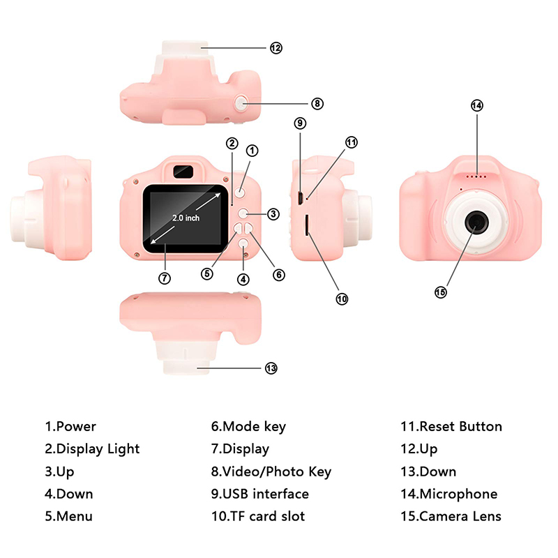 Kids Camera Toys Mini HD Digit - огляд і ціна Photography Of Memories