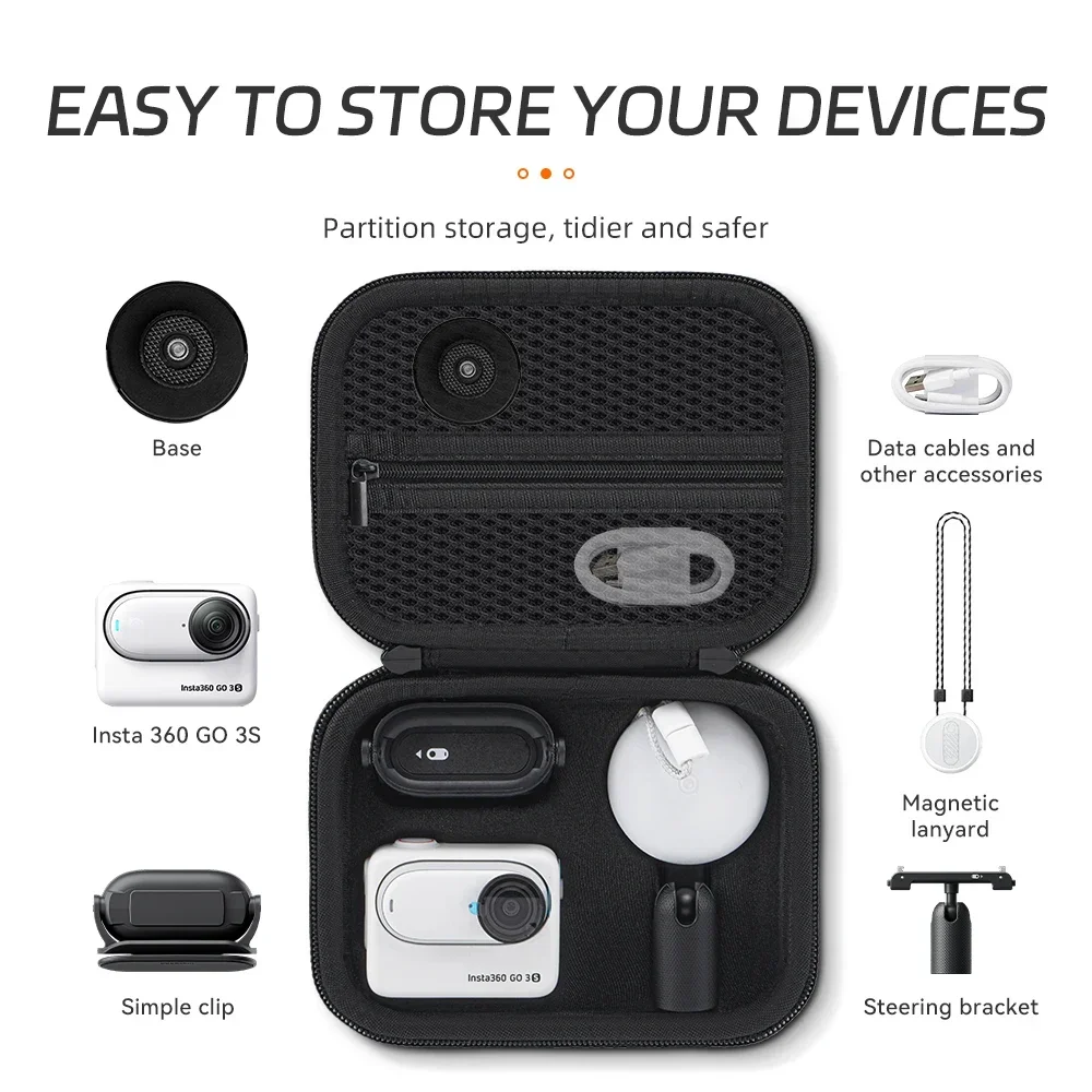 For Insta360 GO3/GO3S Mini Cas - огляд і ціна Insta360 Camera Go 3