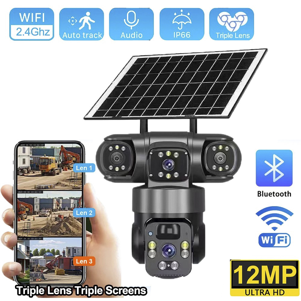 4G Solar Camera Three Lens Thr - огляд і ціна Photography Grid