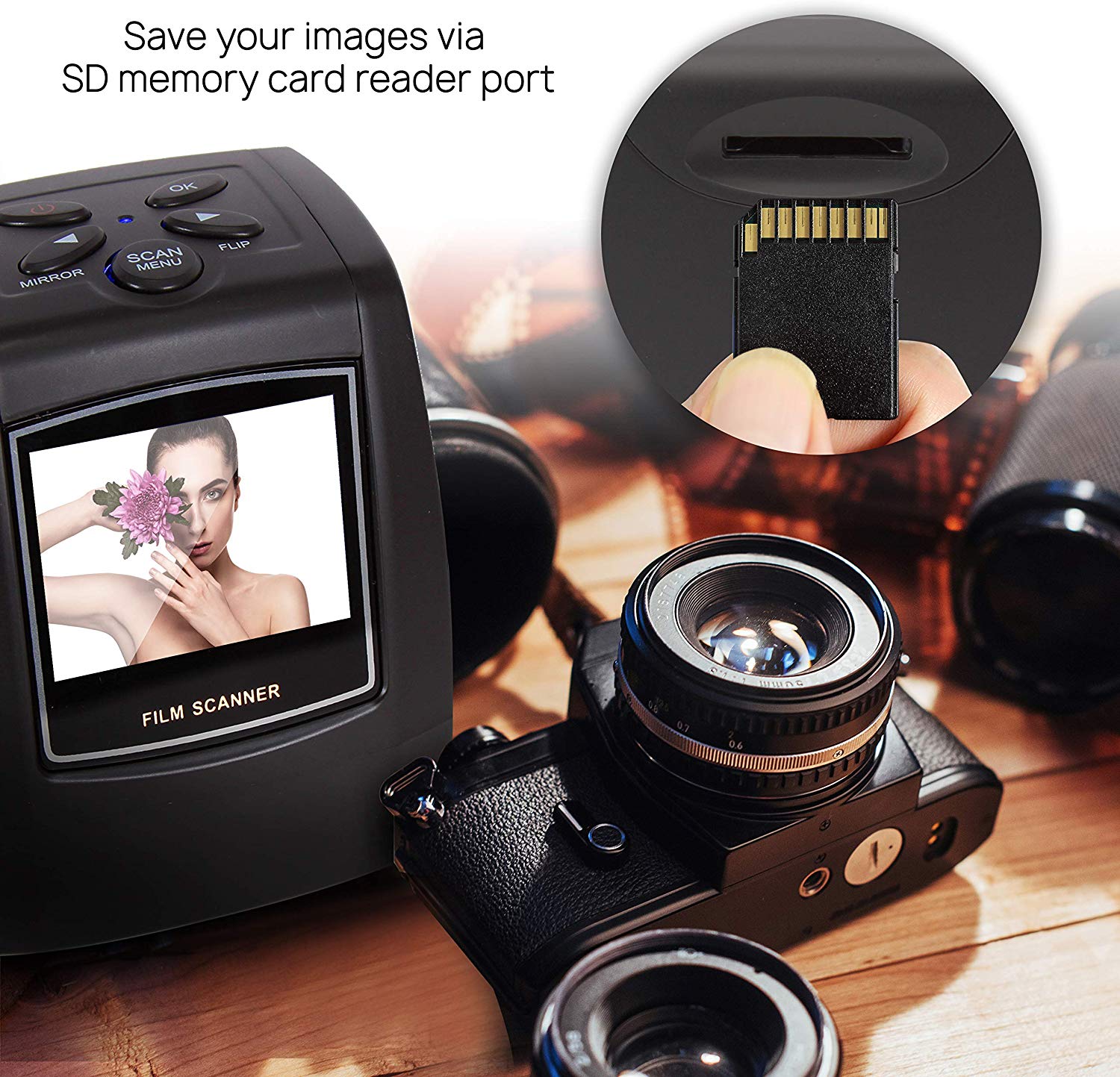 Portable Negative Film Scanner - огляд і ціна Photography Grid