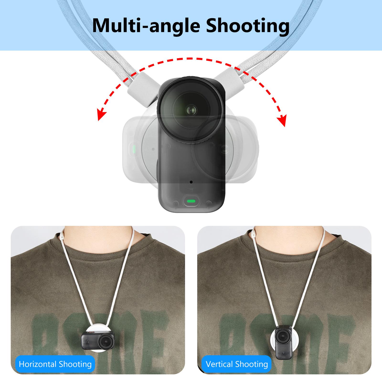 PULUZ Magnetic Pendant Holder  - огляд і ціна Insta360 Camera Go 3