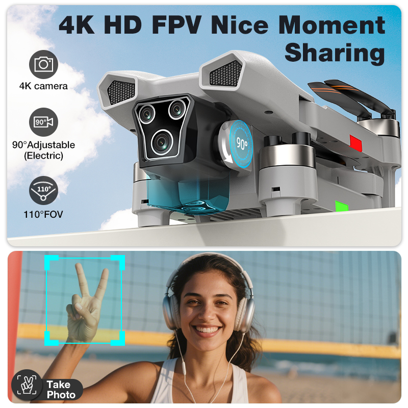 NEW Hot L017 Pro Drone Brushle - огляд і ціна Photography Hd