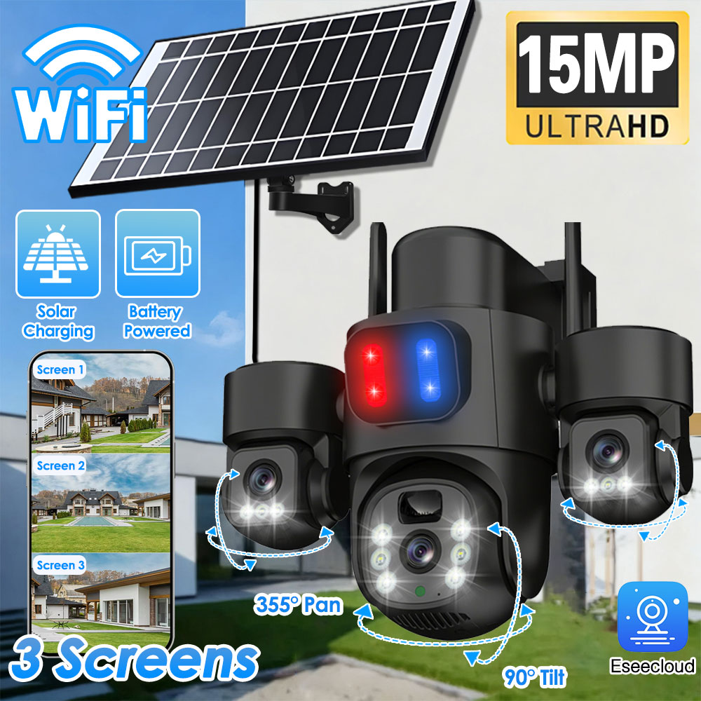 WIFI Solar PTZ Camera Outdoor  - огляд і ціна Photography Grid