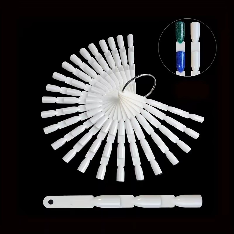 Nail Art 50-Piece Fan-Shaped C - огляд і ціна Color Checker Card