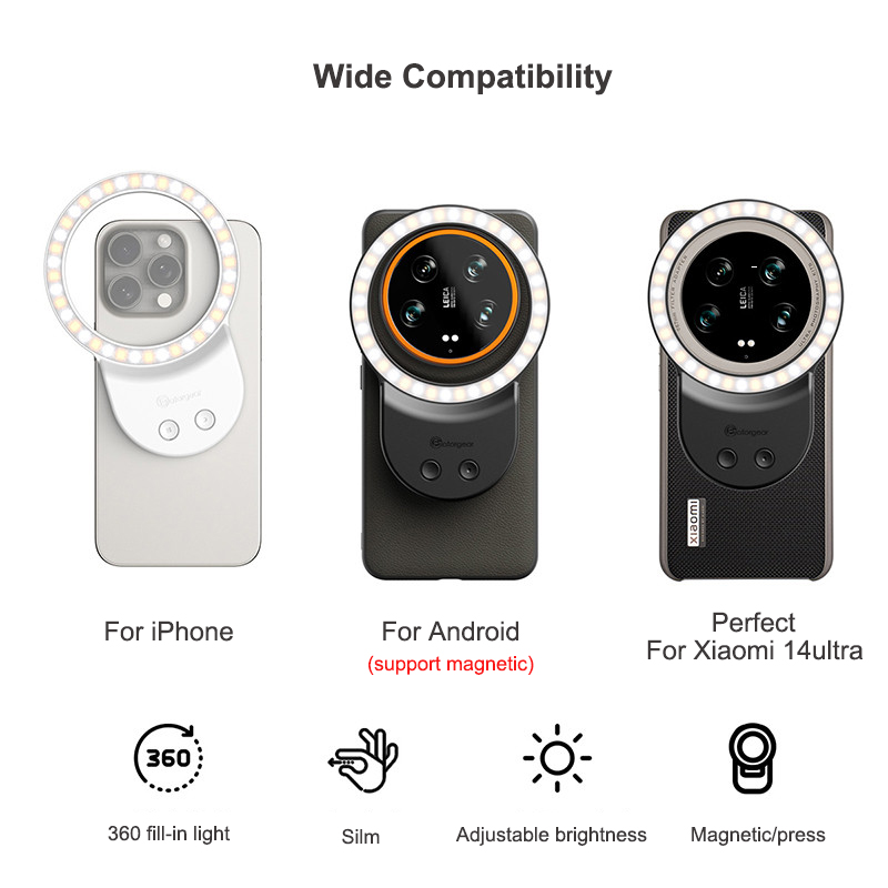 Fotorgear Magnetic Fill Light  - огляд і ціна Photography Xiaomi 14 Ultra